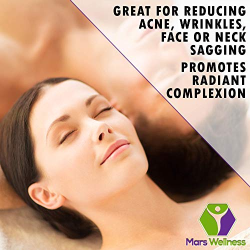 Mars Wellness Gua Sha Scraping Massage Tool - Natural Rose Quartz - for Face ...