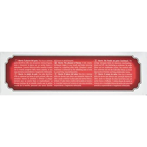 Marvis Cinnamon Mint Toothpaste, 3.8 oz