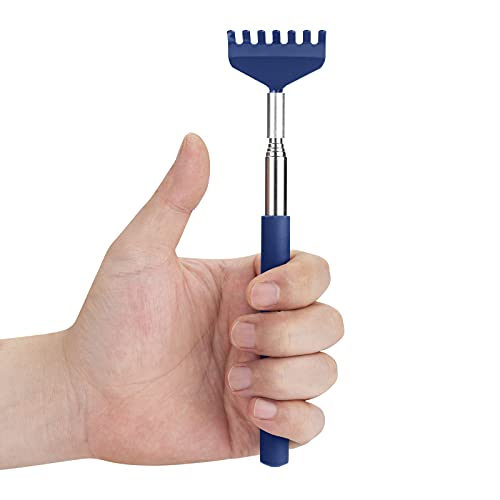 Marvolia 6 Pack Back Scratchers Telescoping Metal Back Scratcher for Adults w...
