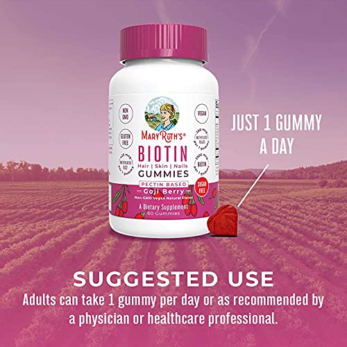 Biotin | Sugar Free | 2 Month Supply | Biotin Gummies | Biotin Vitamins for H...