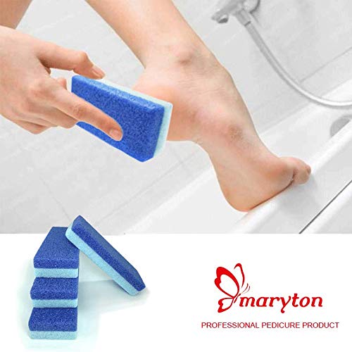 Maryton Foot Pumice Stone for Feet Hard Skin Callus Remover and Scrubber (Pac...
