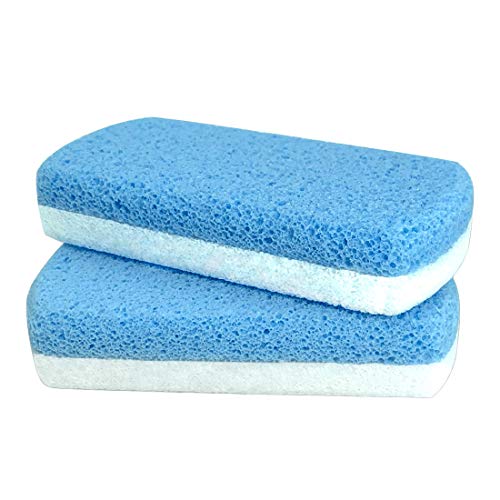 Maryton Glass Pumice Stone for Feet, Callus Remover and Foot scrubber & Pedic...