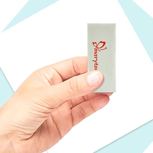 Maryton Mini Nail Buffer Blocks, Disposable Nail Shine Buffers Kit - Green Si...