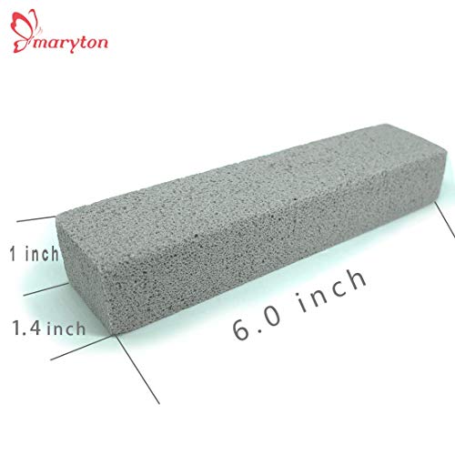 Maryton Pumice Stone for Cleaning - Non Scratch Pumice Stone for Cleaning Har...
