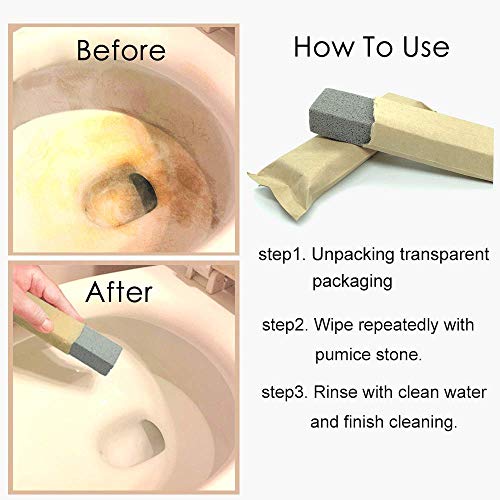 Maryton Pumice Stone for Cleaning - Non Scratch Pumice Stone for Cleaning Har...