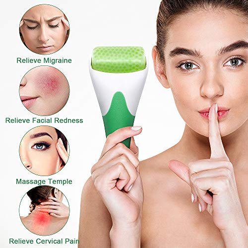 MARZAHAR Ice Roller for Face & Eye Puffiness Relief, Cold Gel Ice Face Roller...