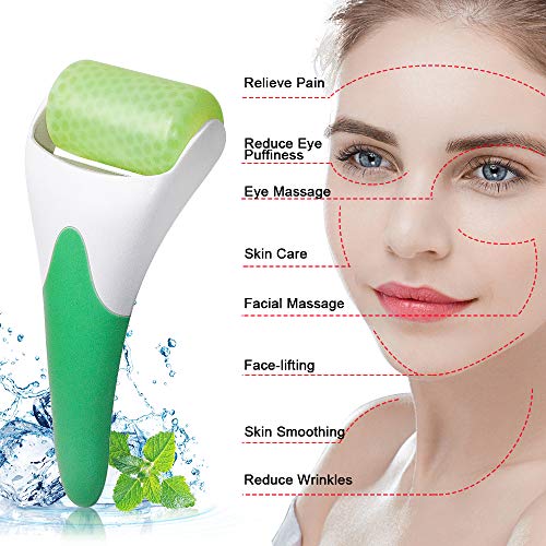 MARZAHAR Ice Roller for Face & Eye Puffiness Relief, Cold Gel Ice Face Roller...
