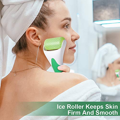 MARZAHAR Ice Roller for Face & Eye Puffiness Relief, Cold Gel Ice Face Roller...