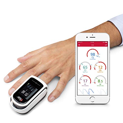 Masimo MightySat Fingertip Pulse Oximeter | Monitor Blood Oxygen & Heart Rate...
