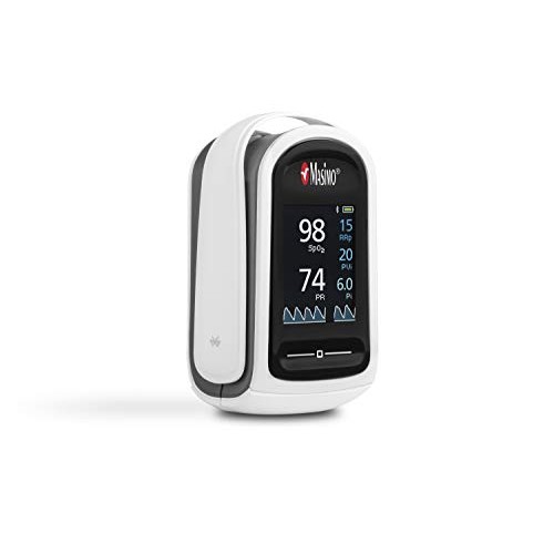 Masimo MightySat Fingertip Pulse Oximeter | Monitor Blood Oxygen & Heart Rate...
