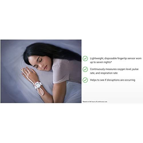 Masimo Wearable Sleep Monitor with Clinically Proven Masimo Set Pulse Oximetr...