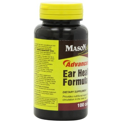 Mason Natural Advanced Ear Health Formula - Supports Healthy Circulation in T...
