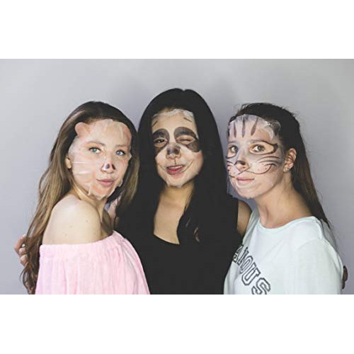 masque BAR Pretty Animalz Facial Sheet Mask (6 Pack) — Korean Beauty Skin Car...
