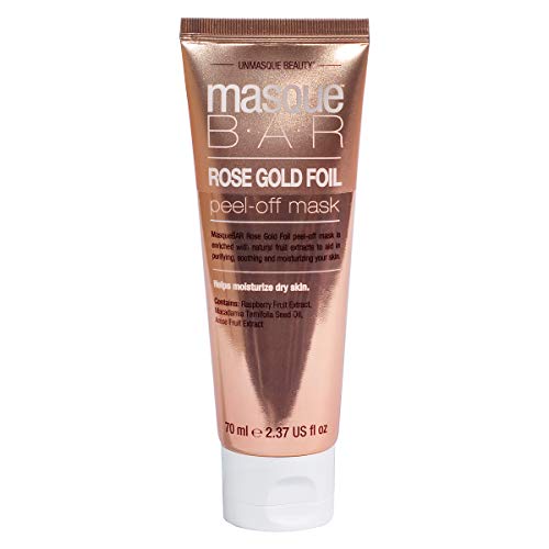masque BAR Rose Gold Foil Facial Peel Off Mask (70ml/Tube) — Korean Beauty Fa...