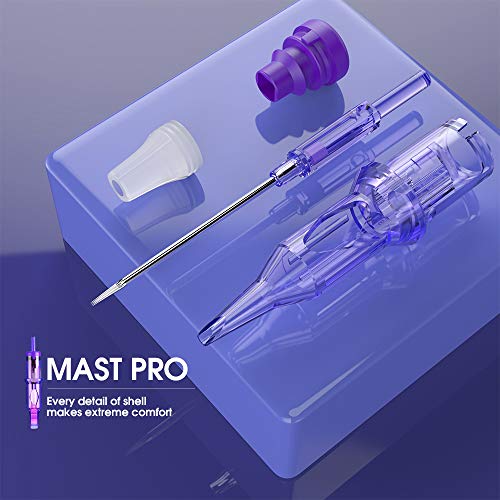 Mast Pro Tattoo Cartridges 20Pcs Disposable Bugpin Needles Round Liner 1014RL