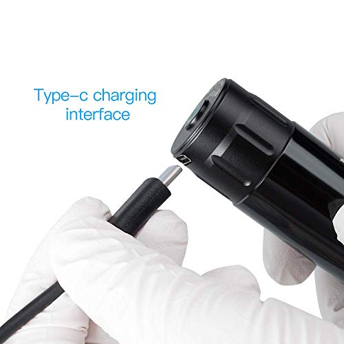 Mast Tour Wireless Tattoo Pen Machine Kit - Professional Rotary Cartridges Ta...