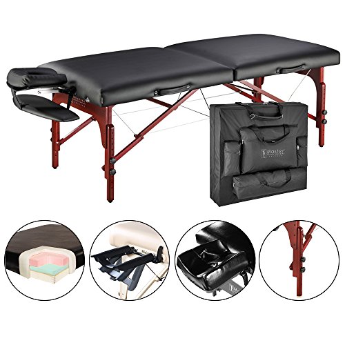 Master Massage Montclair Massage Table Portable Professional, Folding Extra W...