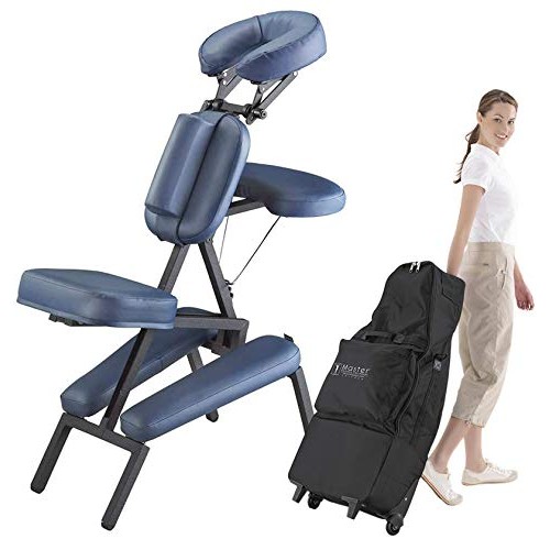 Master Massage Portable Massage Chair Professional, Light-Weight Folding Mass...