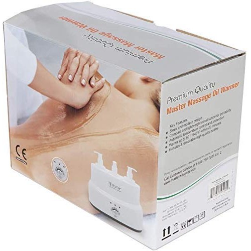 Master Massage Three Bottles Oil &Lotion Warmer Electric,Electric Beauty Salo...