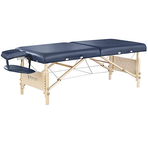 Master Massage 30" Coronado Pro Massage Table In Royal Blue
