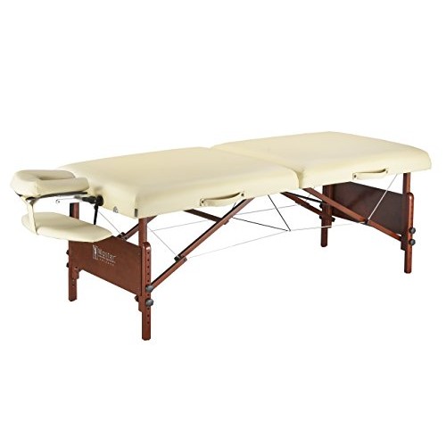 Master Massage 30" Del Ray Pro Portable Table Package, Sand Color, Luxurious ...
