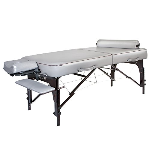 Master Massage 30" Montour Lx Massage Table Package with 3" Memory Foam,Dove ...