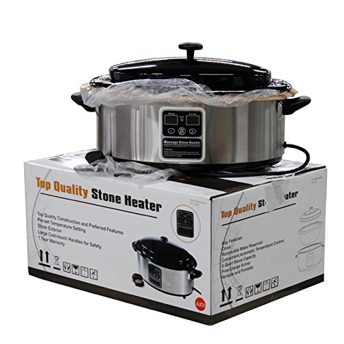 Master Massage 6 Quart Hot Massage Stone Heater Warmer Heating Device