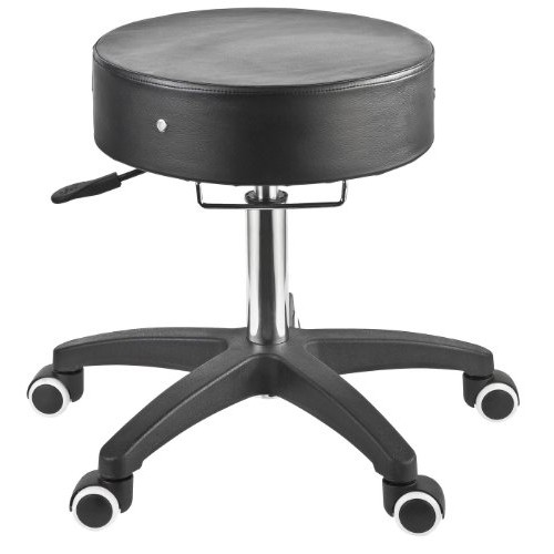 Master Massage Deluxe Glider Rolling Stool, Larger Seat Better Wheels with Gr...