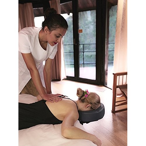 Master Massage Home Mattress Top Massage Kit Adjustable Headrest & Face Cushi...