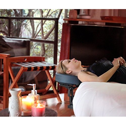 Master Massage Home Mattress Top Massage Kit Adjustable Headrest & Face Cushi...