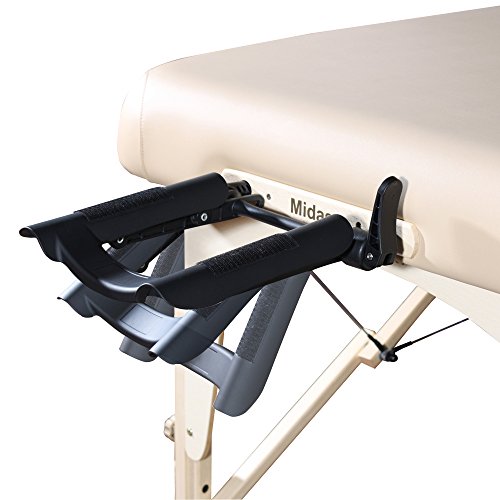 Master Massage Newport 30" Professional Portable Massage Table Package Black,...