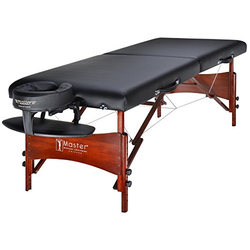 Master Massage Newport 30" Professional Portable Table Package 1count, Black,...