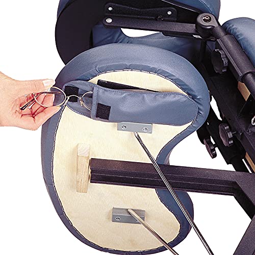 Master Massage Professional Portable Chair Package, Blue, 1 Count