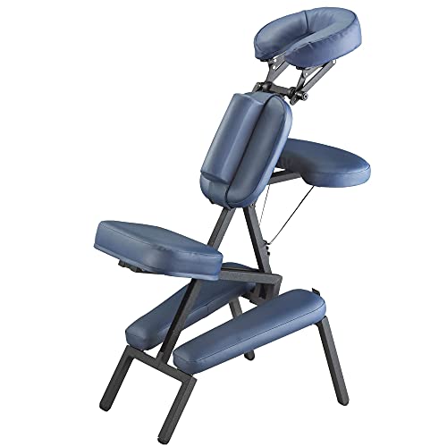 Master Massage Professional Portable Chair Package, Blue, 1 Count