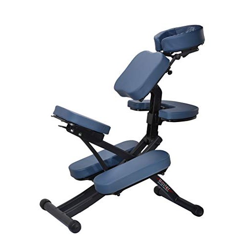 Master Massage Rio Portable Massage Chair Package, 1 Count, Blue