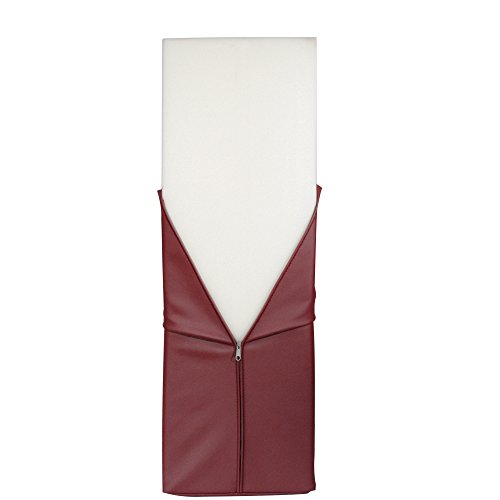 Master Massage Semi-Round Bolster Bolster, Burgundy Red, 6 Inch