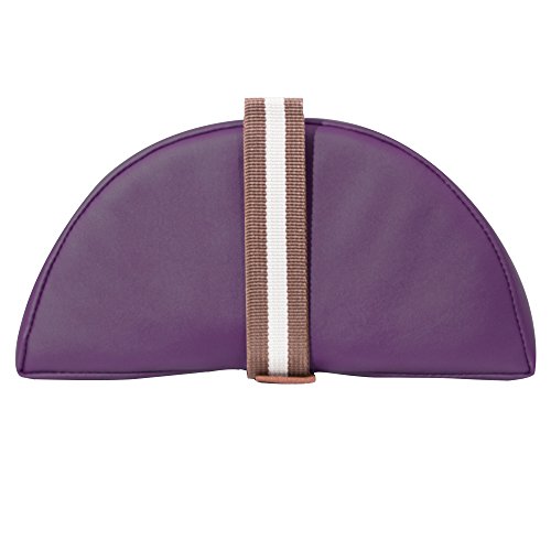 Master Massage Semi-Round Bolster, Purple, 6 Inch