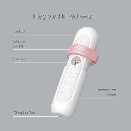 Nano Mister, Mate2GO Eyelash Nebulizer Nano Facial Mister Cool Mist Steamer H...