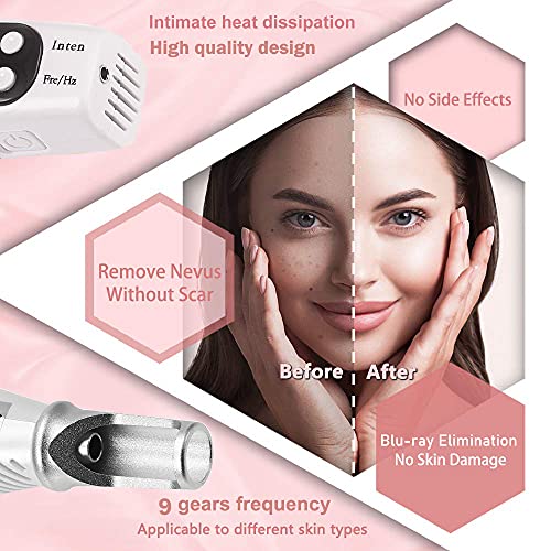 Blue Light Skin Tag Remover Portable Beauty Equipment with Home Usage Gift Id...