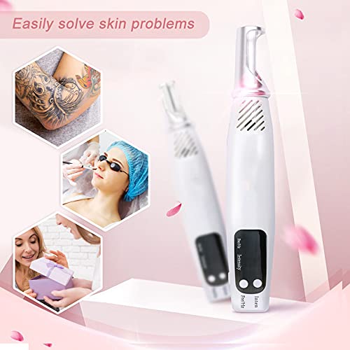 Blue Light Skin Tag Remover Portable Beauty Equipment with Home Usage Gift Id...