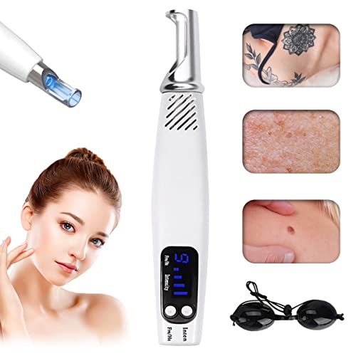 Blue Light Skin Tag Remover Portable Beauty Equipment with Home Usage Gift Id...