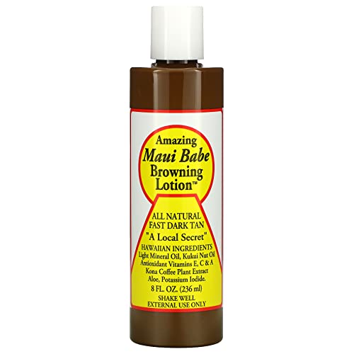 Browning Lotion - All Natural Fast Dark Tan 8 fl.oz