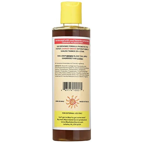 Maui Island Secret Browning Formula 8 Oz.