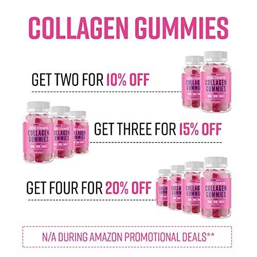 MAV Nutrition Hydrolyzed Collagen Gummies with Biotin Zinc Vitamin C and E | ...