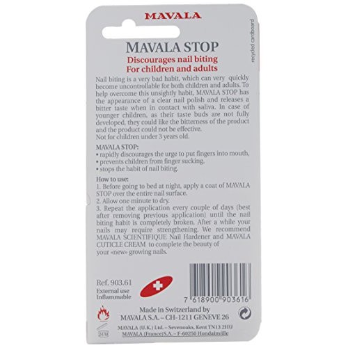 Mavala Stop Deterrent Nail Polish Treatment | Nail Care to Help Stop Putting ...