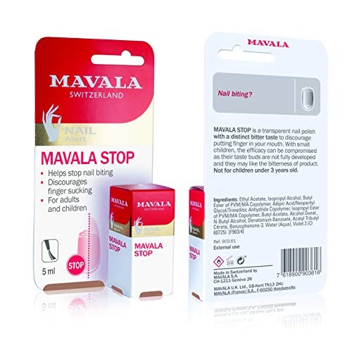 Mavala Stop Deterrent Nail Polish Treatment | Nail Care to Help Stop Putting ...