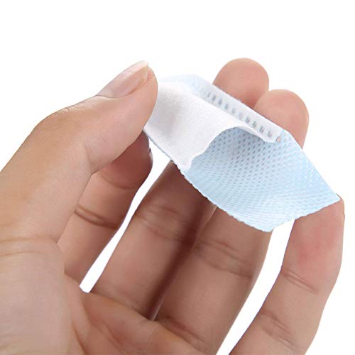 MAVIS LAVEN 50pcs Finger Teeth Wipes Oral Brush Ups Disposable Dental Deeping...