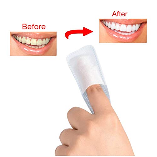 MAVIS LAVEN 50pcs Finger Teeth Wipes Oral Brush Ups Disposable Dental Deeping...