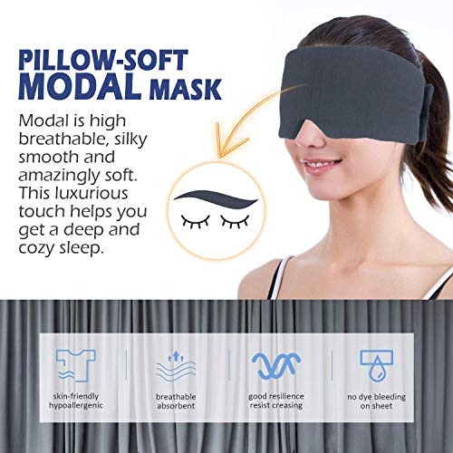 Mavogel 2019 New Sleep Eye Mask - Skin Friendly Modal Material & Light Blocki...