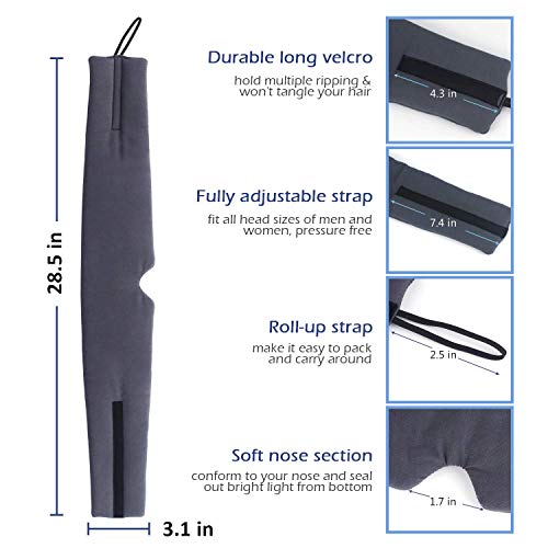 Mavogel 2019 New Sleep Eye Mask - Skin Friendly Modal Material & Light Blocki...